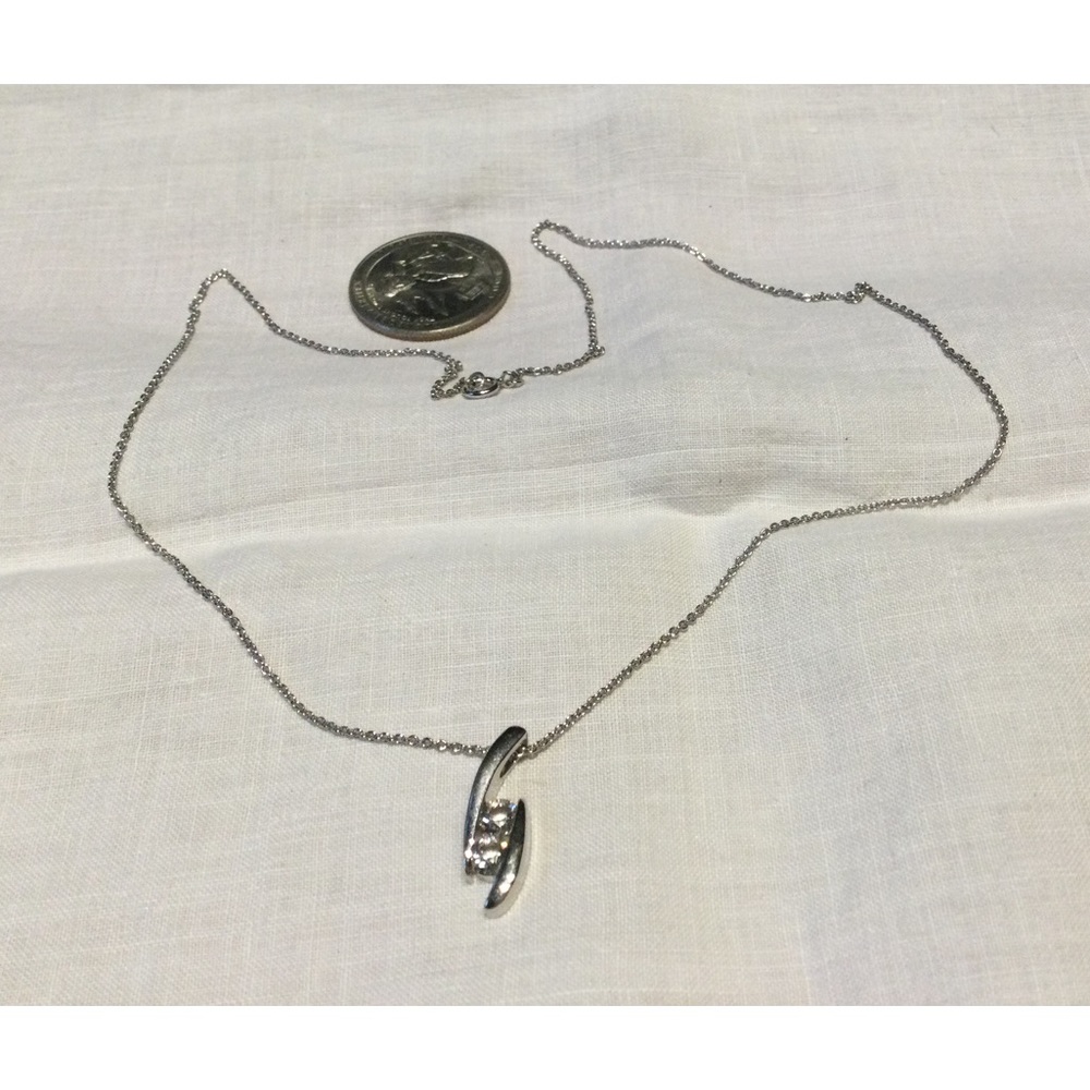 NWOT sterling necklace - 18” long